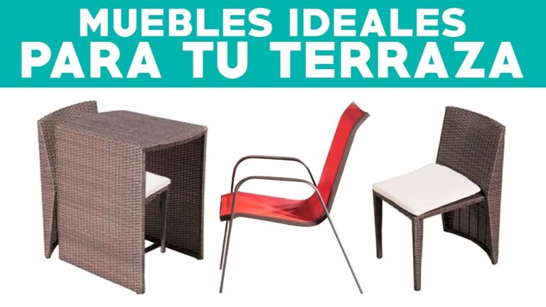Ideas Creativas para la Decoraci&oacute;n de Terrazas con Muebles Vers&aacute;tiles