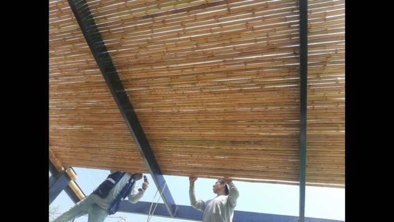 Transforma tu balcón: Ventajas de una pérgola de bambú