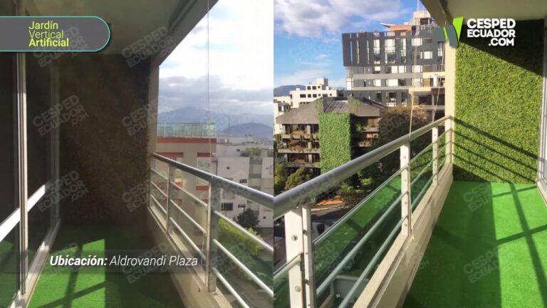 Balcones Modernos: Diseño y Ventajas del Césped Artificial