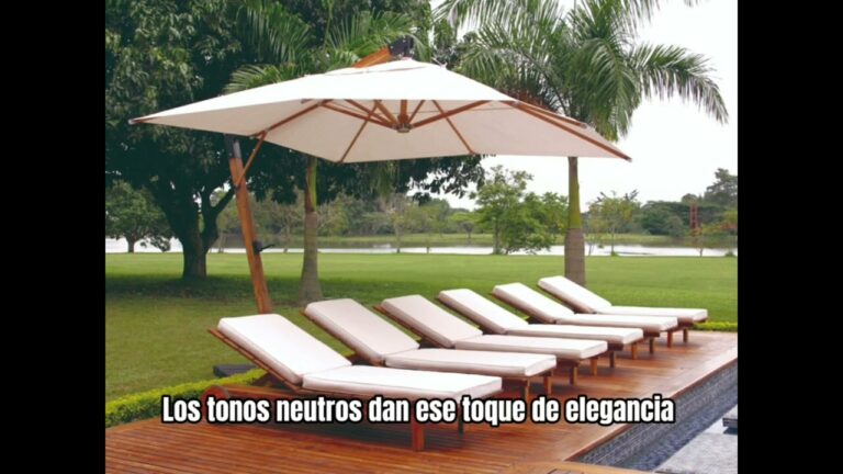 Sombrillas: Diseños Vibrantes que Transforman Espacios
